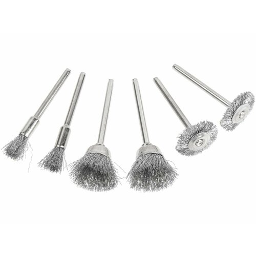 Набор щеток для гравера из нержавеющей стали WORTEX 650₽