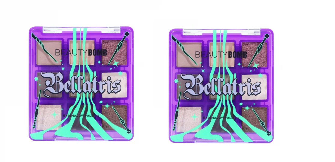 Палетка теней для век Beauty Bomb Bellatris Eyeshadow Palette 7 г 2 шт
