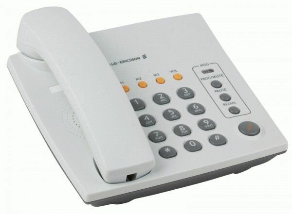 LG-ERICSSON Телефон LG LKA-200, белый