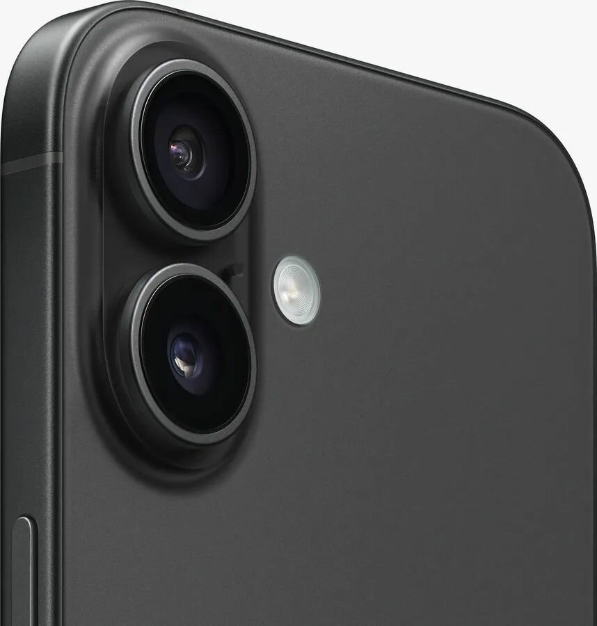 Смартфон Apple iPhone 16 128 ГБ, Dual: nano SIM + eSIM, Black — фото 1