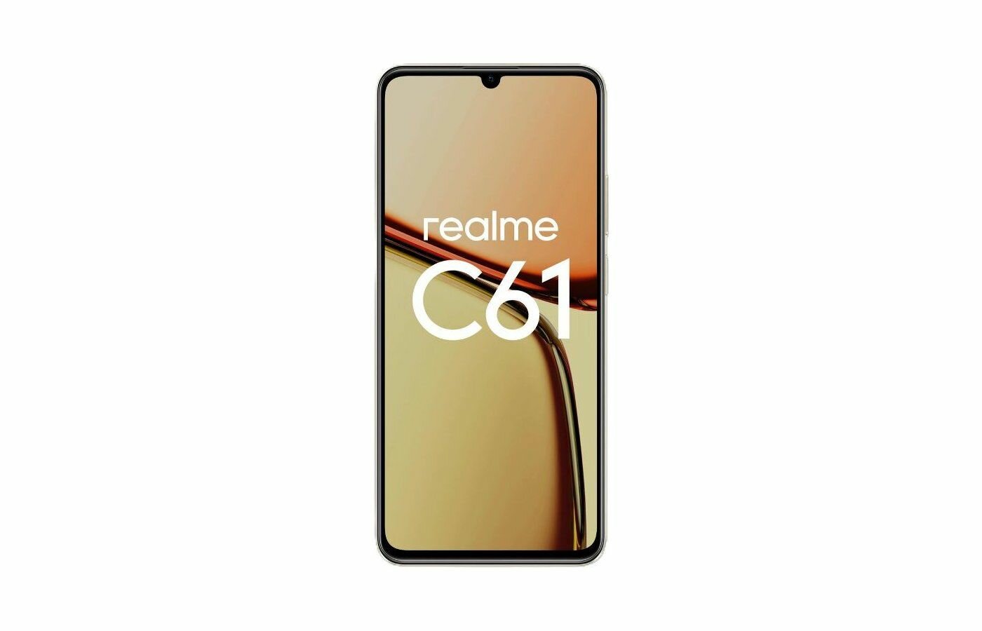 Смартфон Realme C61 6/128Gb Gold — фото 1