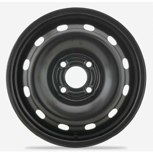 Диск ТЗСК штамп. 6x15/4x100 ET48 D54,1 Чёрный (Hyundai Solaris, Kia Rio)