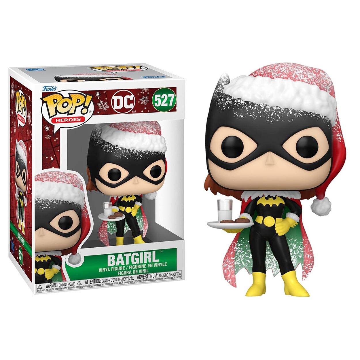 Фигурка Funko POP! Рождественская Бэтгерл в костюме Санты (Batgirl) #527