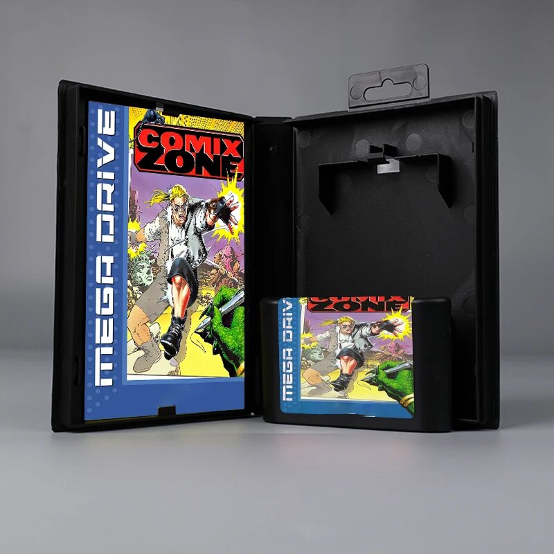 Игровая карта Comix Zone для Sega Genesis/MegaDrive, EUR cover