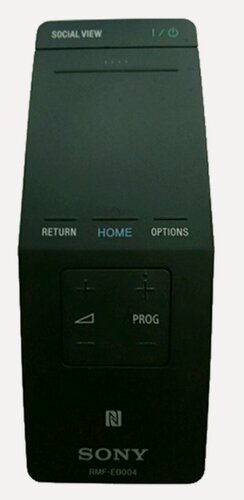 Изображение товара Пульт с тачпадом Sony RMF-ED004, для телевизоров Sony, оригинальный, черный