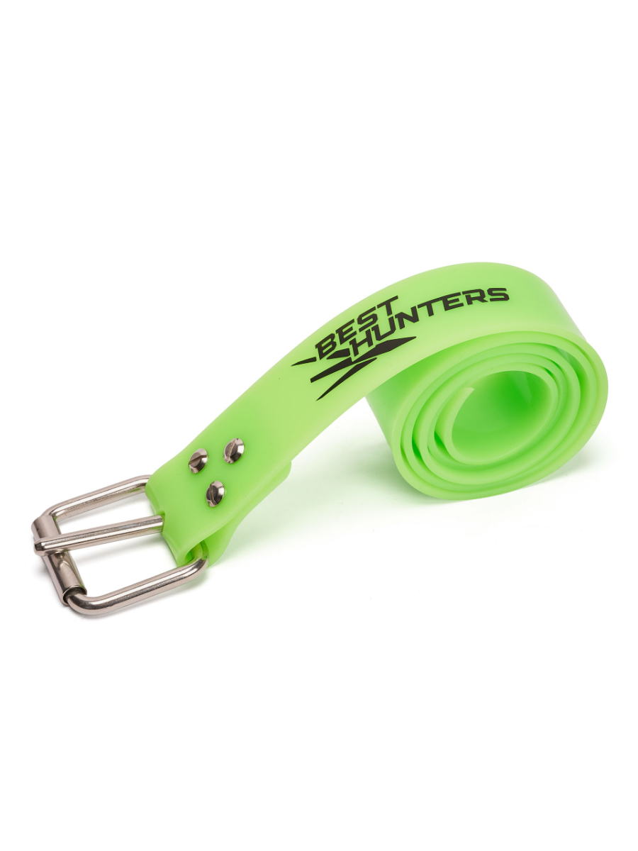 Пояс грузовой SCUBA BROTHERS BH FLASH SILICONE, с люминофором, марсельская пряжка, 135х5 см