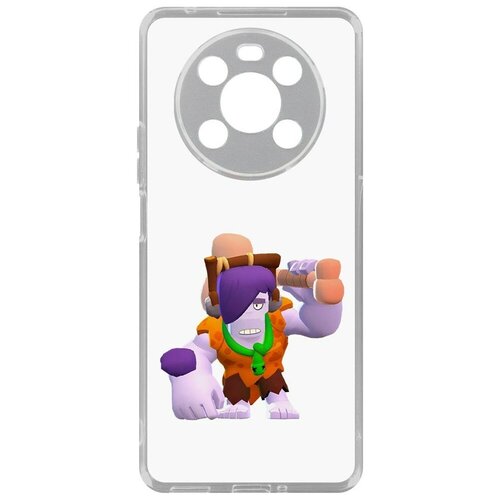 Чехол-накладка Krutoff Clear Case Brawl Stars-Пещерный Фрэнк для Honor X30