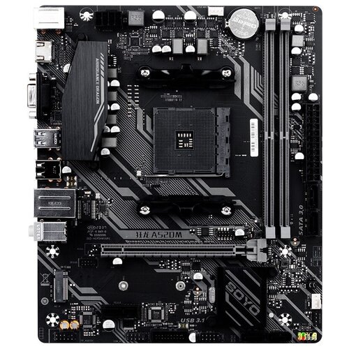 Материнская плата SOYO A520M Crazy Dragon 758600₽