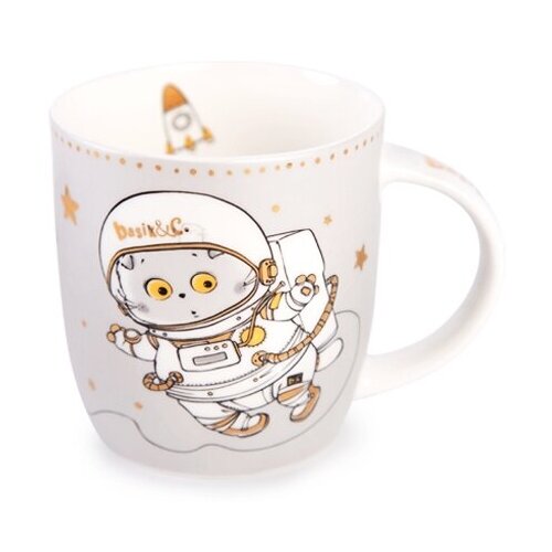 Кружка Кот Басик Космонавт 1330₽