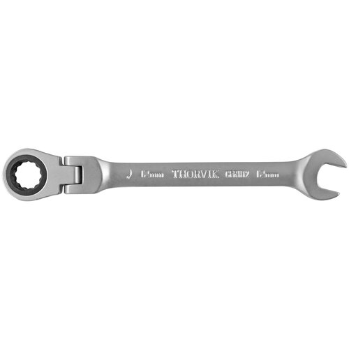 thorvik ключ гаечный комбинированный трещоточный 16 мм thorvik crw16 53510 Thorvik CFRW12 Ключ гаечный комбинированный трещоточный карданный, 12 мм