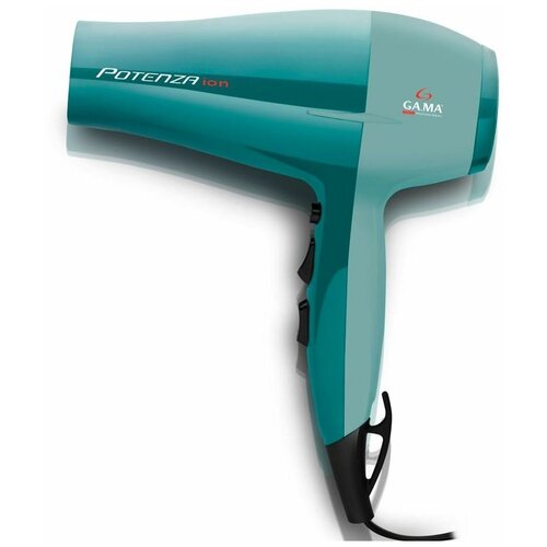 Фен GAMA POTENZA ION 3D THERAPY 2400Вт зеленый и черный 373500₽