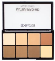 REVOLUTION Палетка для контурирования HD Pro Powder Contour light medium