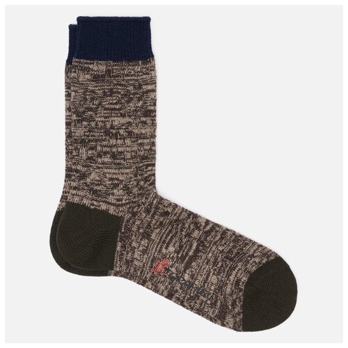 Носки Gramicci Pattern Wool коричневый, Размер 43-46 EU