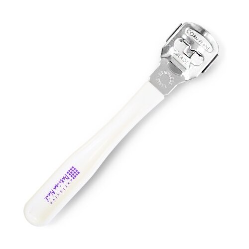 Станок педикюрный Patrisa Nail L20 с пластмассовой ручкой, белый