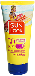 SUN LOOK Солнцезащитная эмульсия для тела водостойкая SPF 30 150 мл