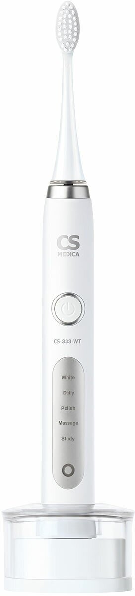 Зубная щетка электрическая CS Medica CS-333-WTc заряд.устр. - фотография № 11