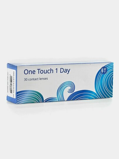 Контактные линзы OKVision One Touch 1 Day Однодневные, -2.50 8.6, 30 шт.