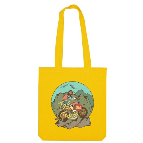 фото Сумка шоппер us basic, желтый