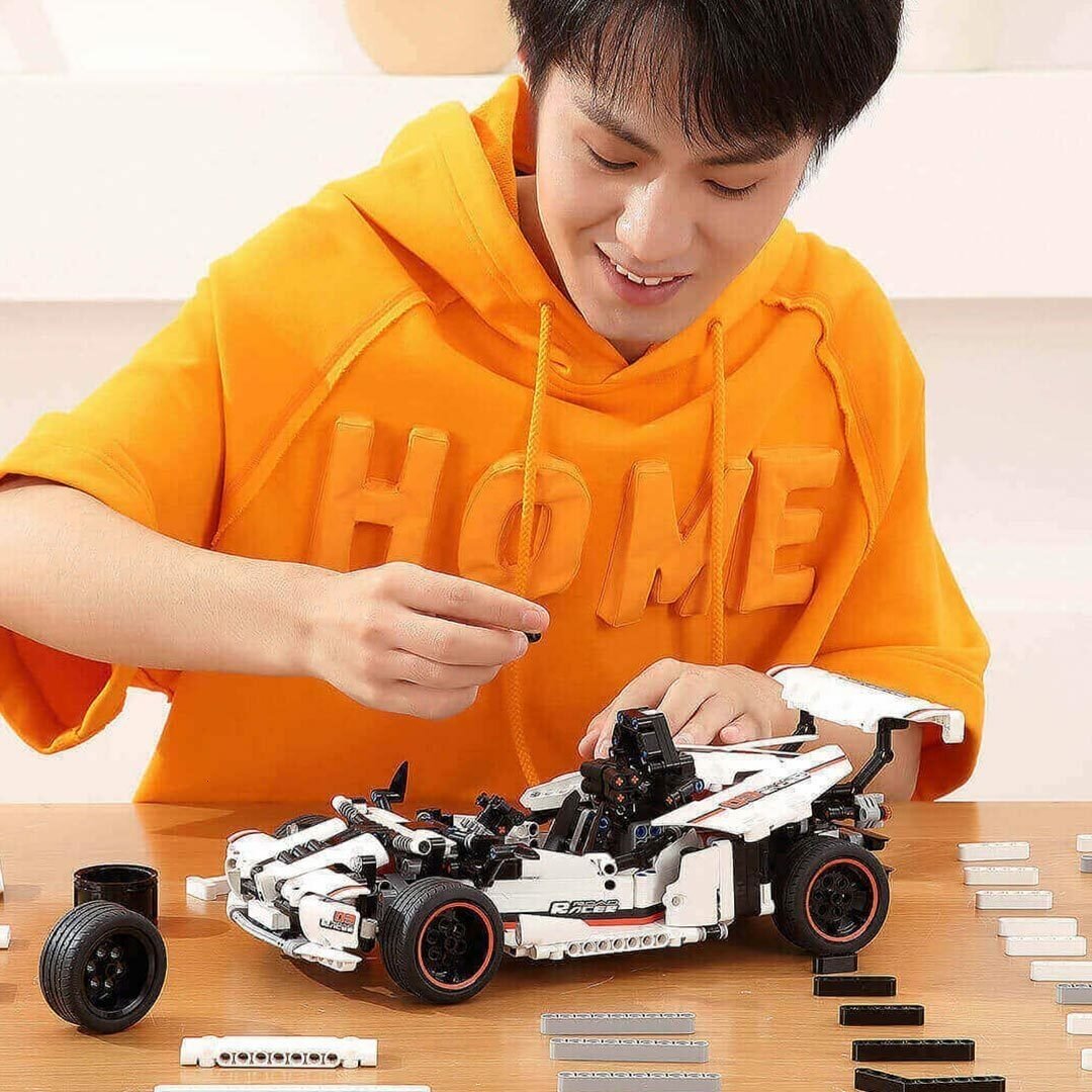 Конструктор Xiaomi Mi Smart Building Blocks Road Racing (GLSC01IQI) - фото №19
