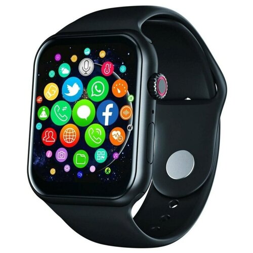 Смарт Часы фитнес браслетумные часы В чёрном цветеBLACK 395000₽