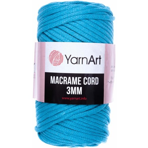 Пряжа YarnArt Macrame cord 3mm 60%хлопок/40%полиэстер/вискоза, 85м, 250г