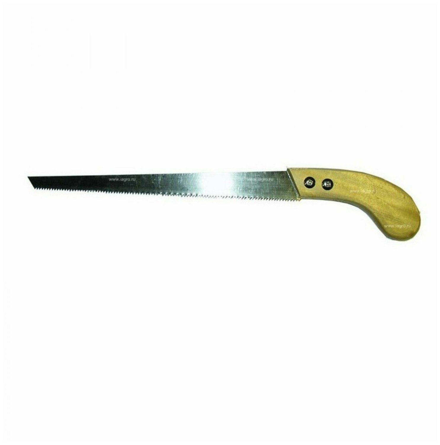 Ножовка садовая прямая 300мм с деревянной ручкой 010208 Инструм- Агро