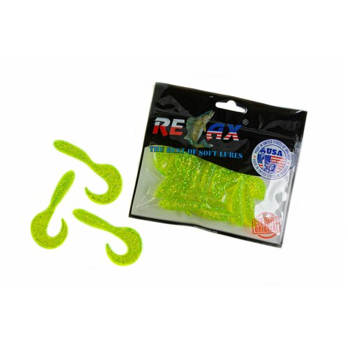 Силиконовая приманка Relax Twister 4 TS018 7,5см. 10шт.