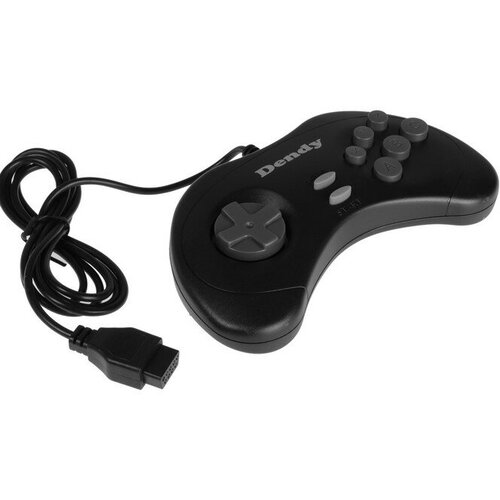 Геймпад для Dendy 8-bit 9pin узкий разъем 2 шт в комплекте черный 116000₽