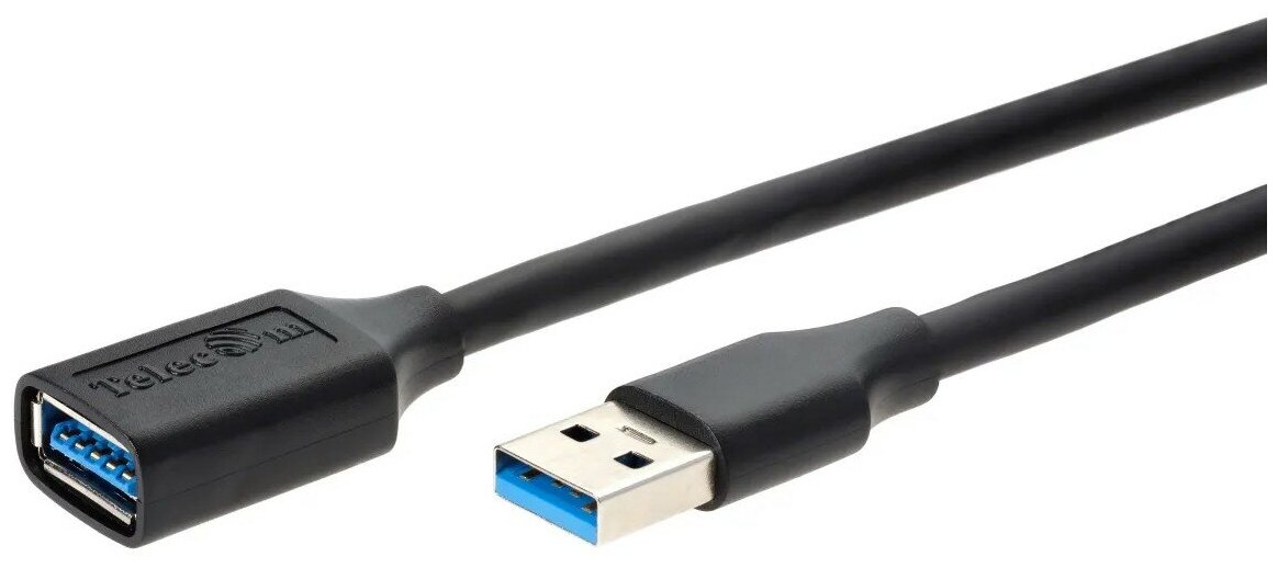 Telecom кабели TUS708-1.8M Кабель удлинительный USB3.0 Am-Af 1.8m черный TUS708-1.8M 7958820049194