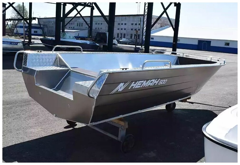 Моторная лодка NEMAN-500P/ лодки Wyatboat