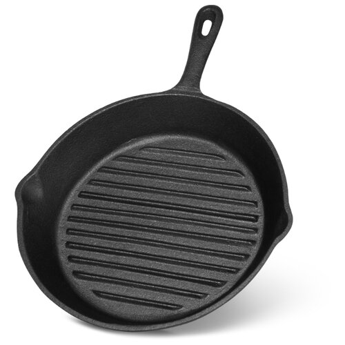 фото Сковорода-гриль fissman 24x5 см (чугун) (4068)