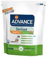 Корм для кошек Advance (0.4 кг) Cat Sterilized индейка и ячмень