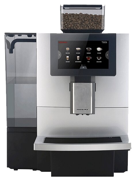 Автоматическая кофемашина Dr.Coffee F11 Big Plus, профессиональная, увеличенный бак (8л.), водопровод, черная