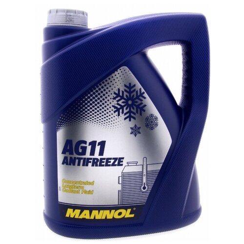 фото Антифриз mannol longterm antifreeze ag11 5 л