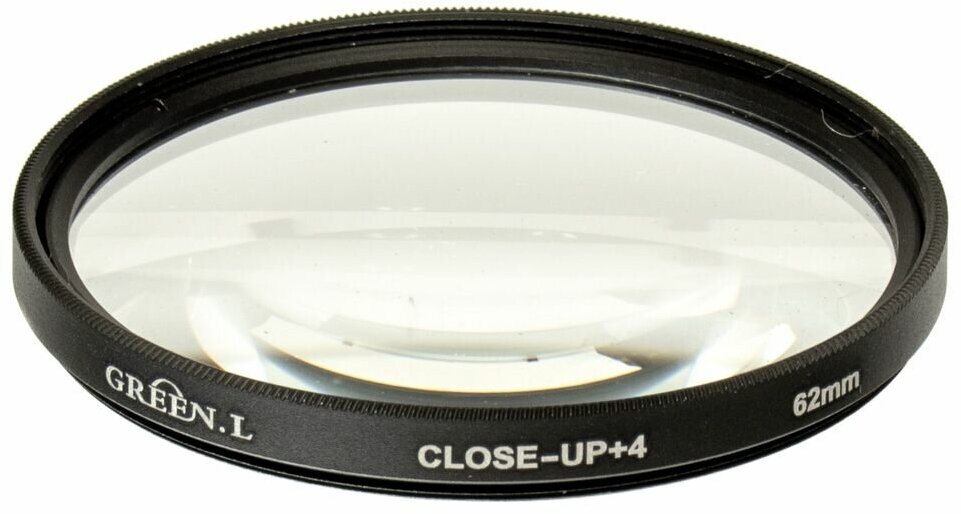 Светофильтр Green-L (Close-Up + 4), 62mm