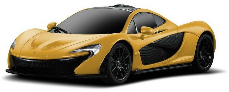 Машина р у 1:24 McLaren P1 цвет жёлтый 2.4G 75200Y