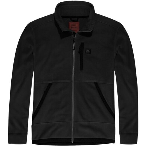 Толстовка Vintage Industries, силуэт прямой, средней длины, размер 54, черный