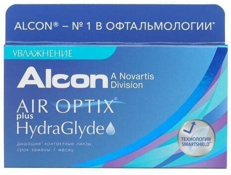   AIR OPTIX AQUA HYDRAGLYDE 3  R 8,6 -2,75