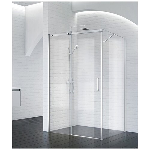 Душевой уголок BelBagno ACQUA-AH-1-140/100-C-Cr душевой уголок belbagno acqua acqua ah 1 140 100 c cr