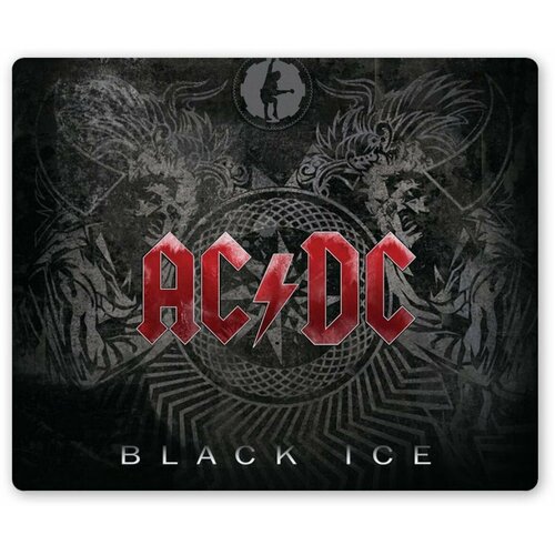 Коврик для мышки прямоугольный Black Ice AC/DC