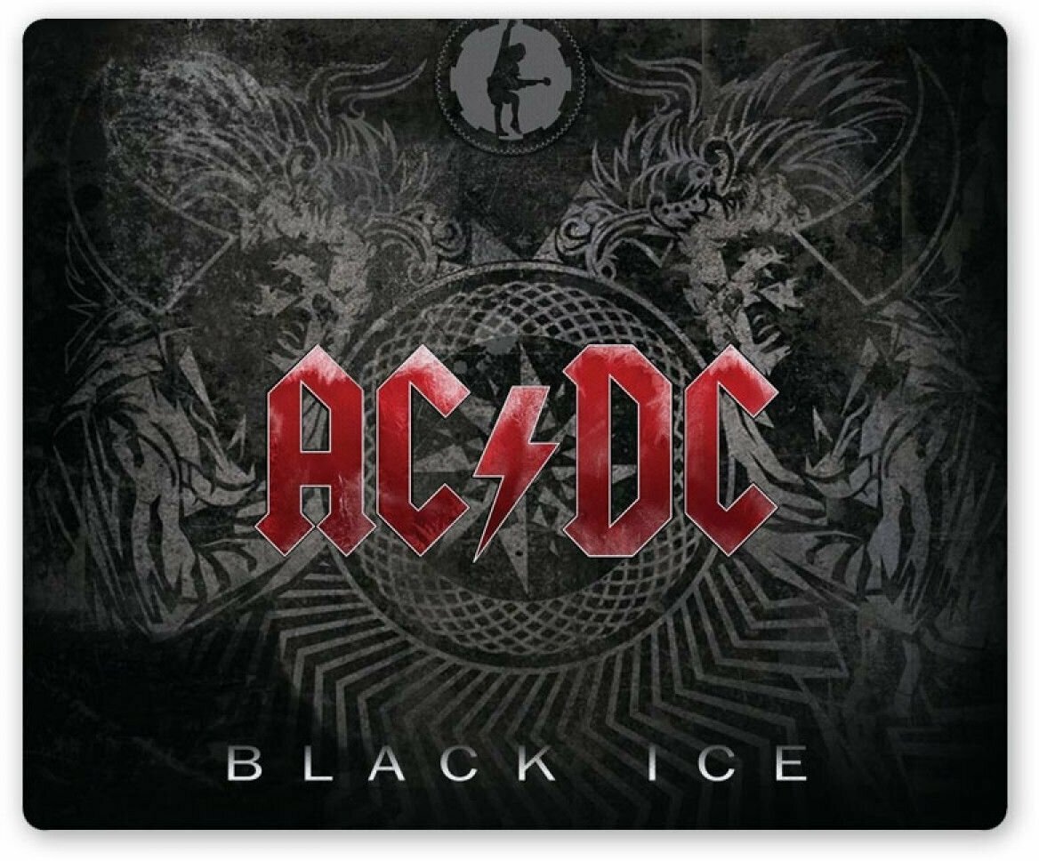 Коврик для мышки прямоугольный Black Ice AC/DC