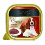 Корм для собак Edel Dog Теленок в томатном соусе (0.15 кг) 1 шт. - изображение