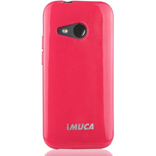 чехол силиконовый для samsung galaxy star advance g350e imuca colorful case tpu голубой Чехол силиконовый для HTC One Mini 2 iMUCA Colorful Case TPU (cherry)