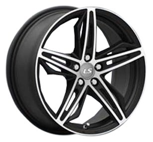 Диски S034308 R17 5x114,3 7,5J ET45 D73,1 LS Wheels 756 BKF