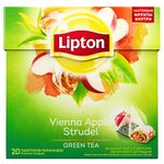 Чай зеленый Lipton Vienna Apple Strudel в пирамидках - изображение