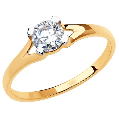 фото Diamant кольцо из золота 51-110-00896-1, размер 16