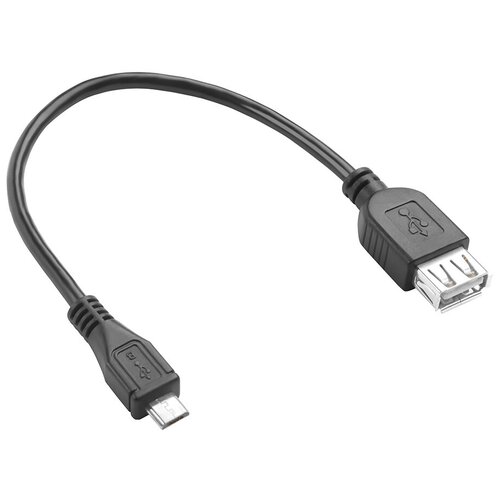 usb адаптер yamaha ud wl01 черный Адаптер переходник OTG 0.15m USB 2.0, MicroUSB, черный Адаптер переходник 4PH-R90033