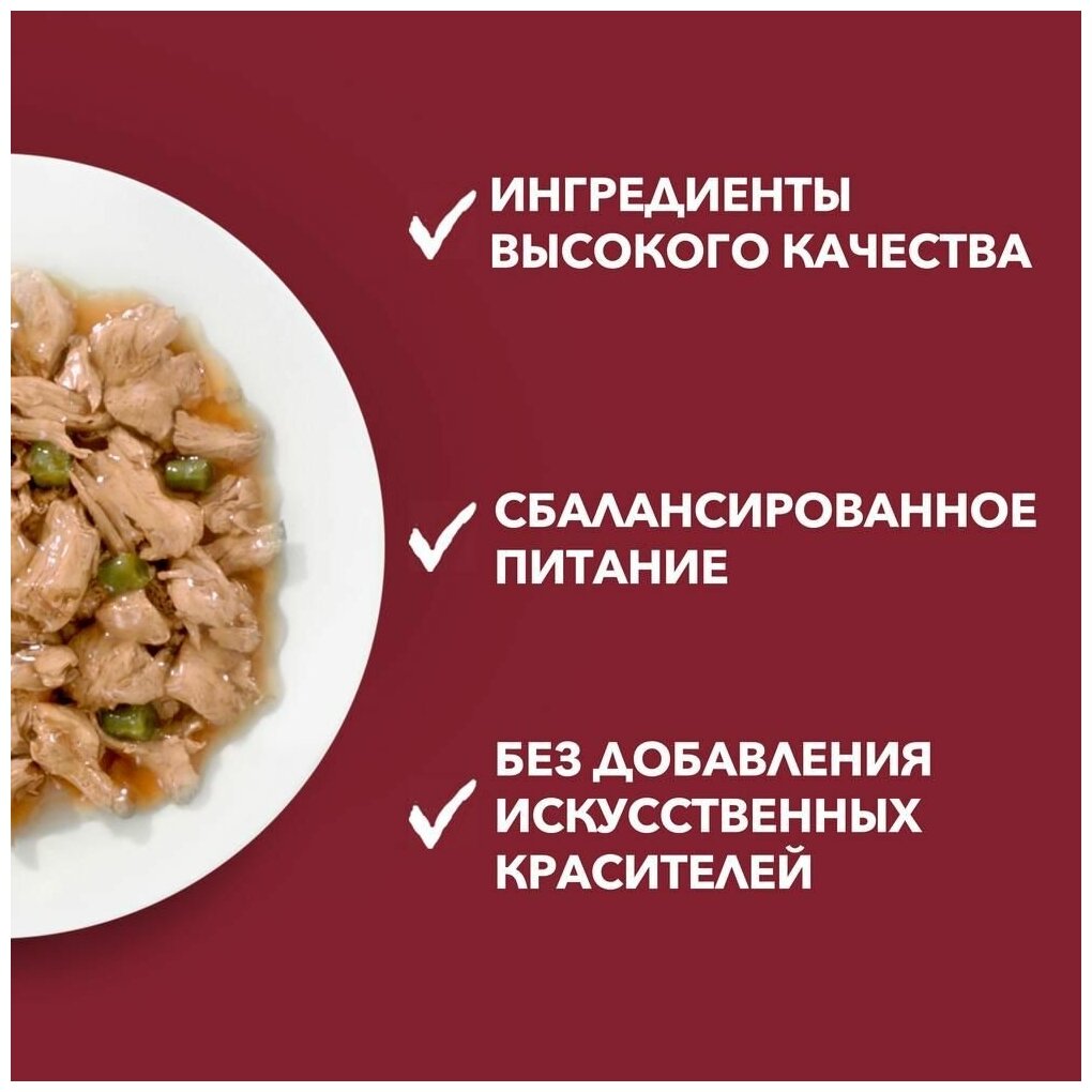 Влажный корм для собак Purina ONE Мини Активная для мелких пород с ...