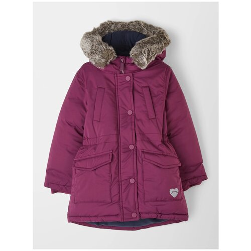 Куртка s.Oliver для девочек, демисезон/зима, размер 92, фуксия
