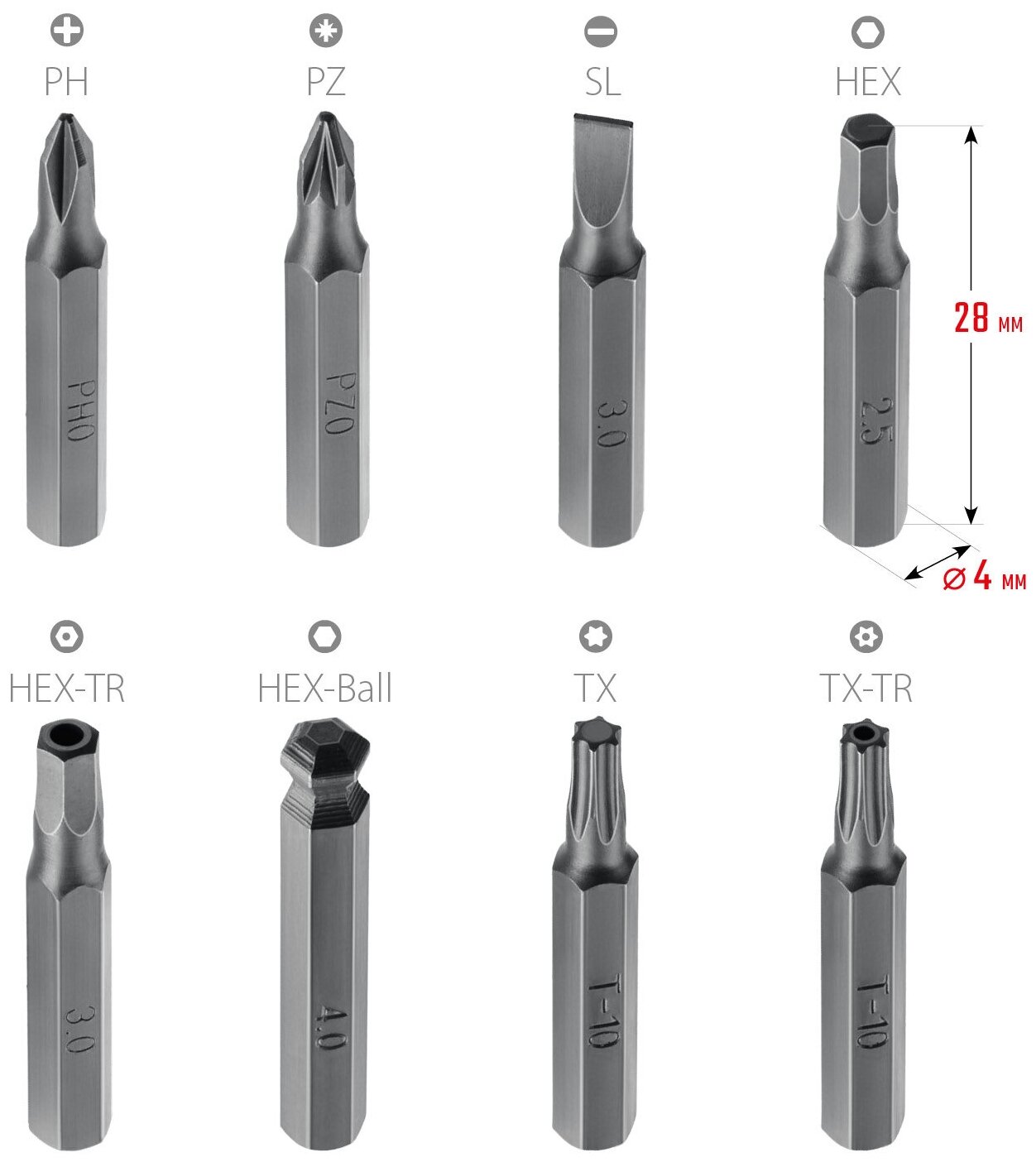 KRAFTOOL Precision-51 для точных работ 51 предм., Отвертка (25691) - фотография № 5